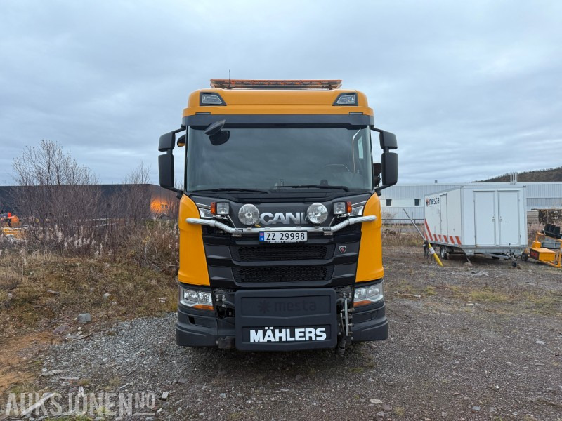 2019 Scania R580 8x4 - Krokbil - Brøyterigget - Underliggende skjær - شاحنة ذات الخطاف: صور 2 2019 Scania R580 8x4 - Krokbil - Brøyterigget - Underliggende skjær - شاحنة ذات الخطاف: صور 2