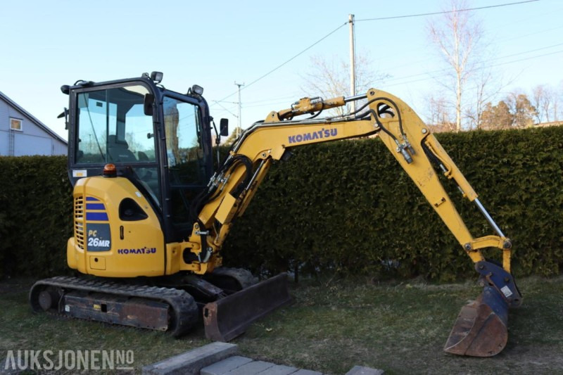 2021 Komatsu PC26MR minigraver m/3 skuffer. - حفارة مصغرة: صور 2 2021 Komatsu PC26MR minigraver m/3 skuffer. - حفارة مصغرة: صور 2