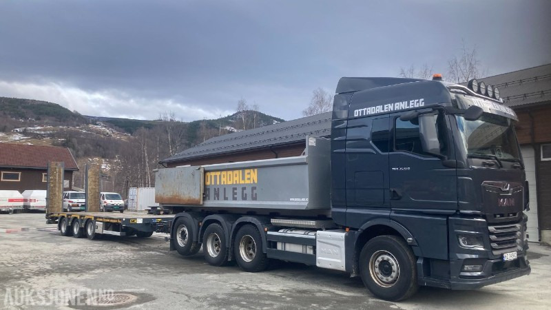 2021 MAN TGX krokbil med dumperkasse og kranflak. 8X4 EURO 6 - شاحنة ذات الخطاف: صور 5 2021 MAN TGX krokbil med dumperkasse og kranflak. 8X4 EURO 6 - شاحنة ذات الخطاف: صور 5