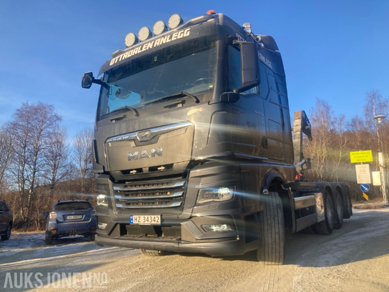 2021 MAN TGX krokbil med dumperkasse og kranflak. 8X4 EURO 6 - شاحنة ذات الخطاف: صور 4 2021 MAN TGX krokbil med dumperkasse og kranflak. 8X4 EURO 6 - شاحنة ذات الخطاف: صور 4