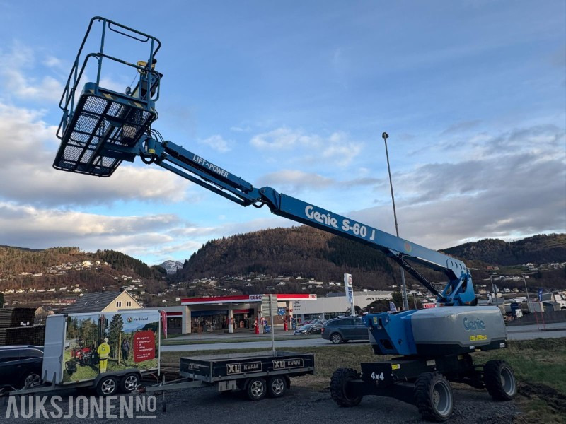 2021 mod Genie S-60 J - sertifisert til 10/26 - 803 timer - nylig utført service - منصات هيدروليكية متنقلة: صور 1 2021 mod Genie S-60 J - sertifisert til 10/26 - 803 timer - nylig utført service - منصات هيدروليكية متنقلة: صور 1