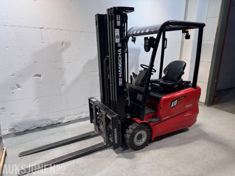 2022 Hangcha CPDS18-AD6 elektrisk truck - – 1,8 tonn - 4,7 m triplex mast - sideshift - 191 timer - معدات المناولة: صور 5 2022 Hangcha CPDS18-AD6 elektrisk truck - – 1,8 tonn - 4,7 m triplex mast - sideshift - 191 timer - معدات المناولة: صور 5