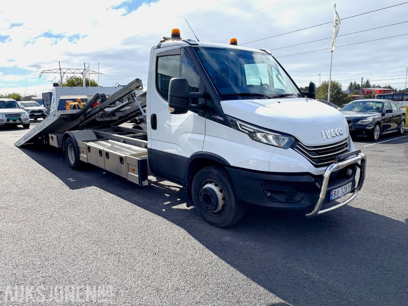 2022 Iveco Daily - nyttelast 3165 kg - bergingsbil / redningsbil / maskintransport / biltransport - المطافئ: صور 2 2022 Iveco Daily - nyttelast 3165 kg - bergingsbil / redningsbil / maskintransport / biltransport - المطافئ: صور 2