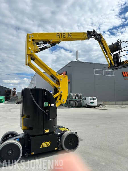 2023 AIRO A12 JE, elektrisk bomlift - Roterende Jibb - Arbeidshøyde 12,1 m. - Leveres med ny årskontroll! - منصات هيدروليكية متنقلة: صور 2 2023 AIRO A12 JE, elektrisk bomlift - Roterende Jibb - Arbeidshøyde 12,1 m. - Leveres med ny årskontroll! - منصات هيدروليكية متنقلة: صور 2