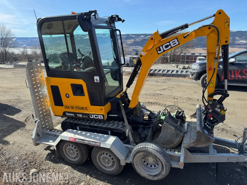 2024 JCB 19 C-1 MINIGRAVER, 3 SKUFFER, PIGGHAMMER, MASKINHENGER, KUN 200 TIMER, UTVIDET GARANTI - حفارة مصغرة: صور 4 2024 JCB 19 C-1 MINIGRAVER, 3 SKUFFER, PIGGHAMMER, MASKINHENGER, KUN 200 TIMER, UTVIDET GARANTI - حفارة مصغرة: صور 4