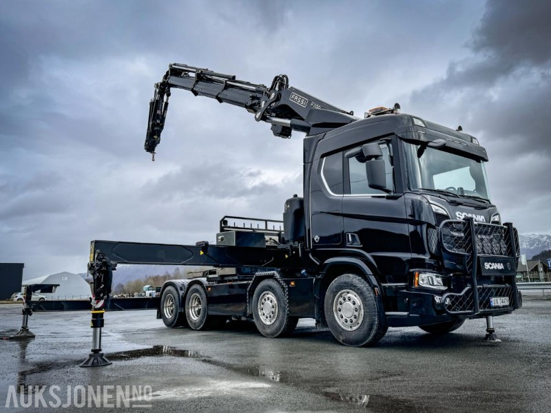 2025 Scania R770 - 8x4 - Trekkvogn med Fassi 115 Tonnmeter kran med L616 Jib og V20 Vinsj - Model F1150RA.2.28 XHE-Dynamic - Kun 6119 km - شاحنة كرين: صور 4 2025 Scania R770 - 8x4 - Trekkvogn med Fassi 115 Tonnmeter kran med L616 Jib og V20 Vinsj - Model F1150RA.2.28 XHE-Dynamic - Kun 6119 km - شاحنة كرين: صور 4