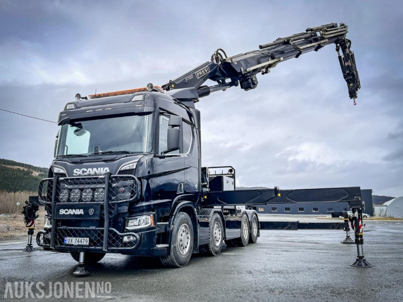 2025 Scania R770 - 8x4 - Trekkvogn med Fassi 115 Tonnmeter kran med L616 Jib og V20 Vinsj - Model F1150RA.2.28 XHE-Dynamic - Kun 6119 km - شاحنة كرين: صور 3 2025 Scania R770 - 8x4 - Trekkvogn med Fassi 115 Tonnmeter kran med L616 Jib og V20 Vinsj - Model F1150RA.2.28 XHE-Dynamic - Kun 6119 km - شاحنة كرين: صور 3
