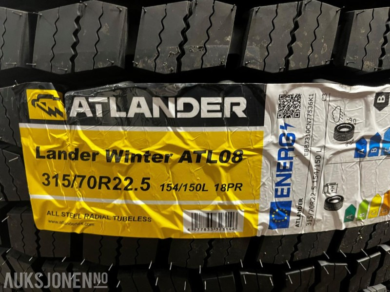 Atlander Winter ATL08 315/70R22,5 lastebildekk - شاحنة: صور 1 Atlander Winter ATL08 315/70R22,5 lastebildekk - شاحنة: صور 1