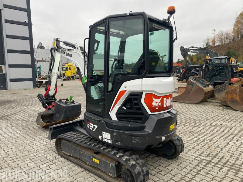 Bobcat E27 Rototilt R1, Graveskuff, fast pusseskuff - حفارة مصغرة: صور 5 Bobcat E27 Rototilt R1, Graveskuff, fast pusseskuff - حفارة مصغرة: صور 5