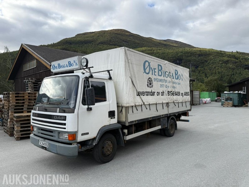 DAF FA 45 160 C08 med høy nyttelast - بصندوق مغلق شاحنة: صور 1 DAF FA 45 160 C08 med høy nyttelast - بصندوق مغلق شاحنة: صور 1
