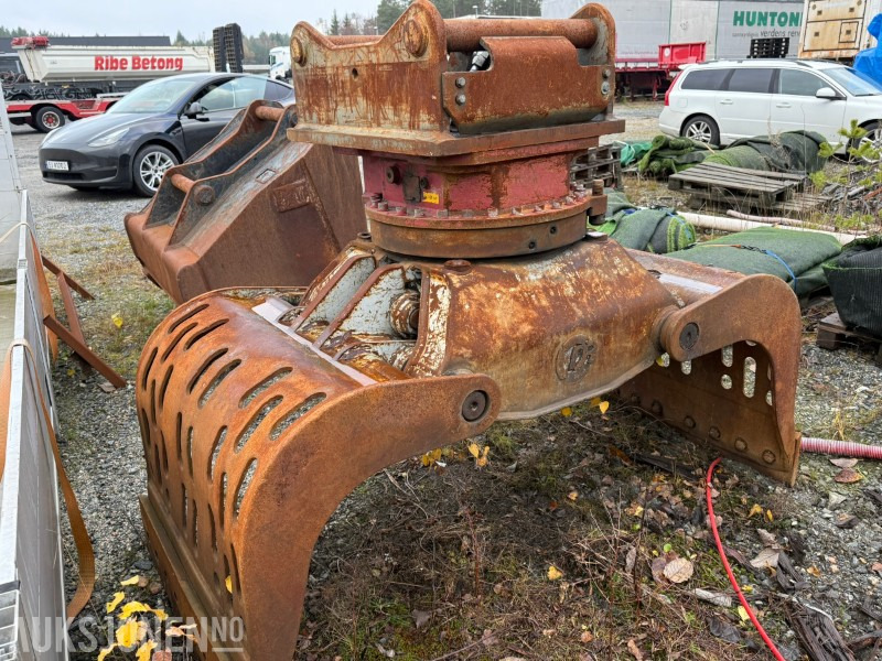 Hydraulisk sorteringsklo med rotator / S80 feste – brukt - ملحقات - آلات البناء: صور 3 Hydraulisk sorteringsklo med rotator / S80 feste – brukt - ملحقات - آلات البناء: صور 3