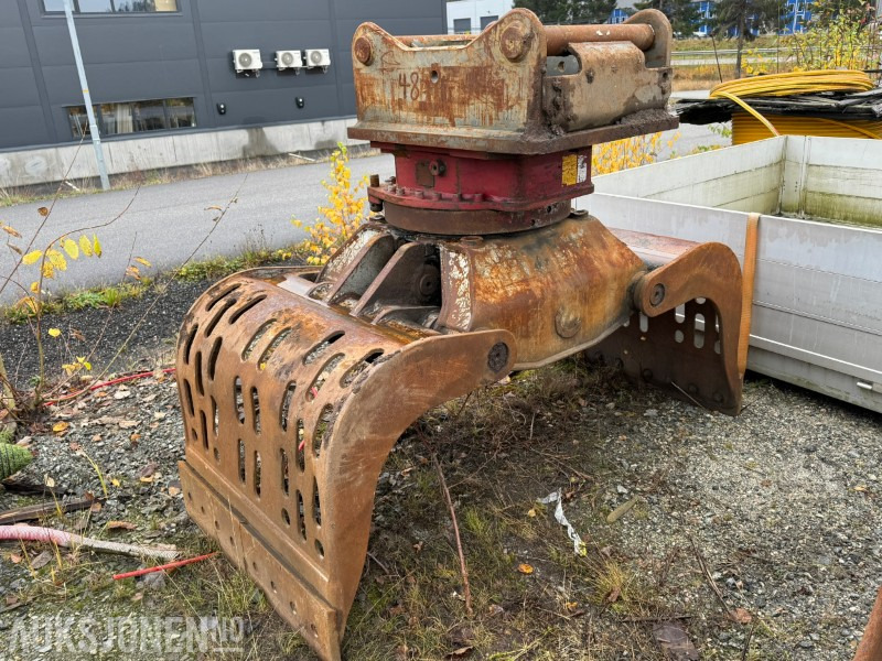 Hydraulisk sorteringsklo med rotator / S80 feste – brukt - ملحقات - آلات البناء: صور 1 Hydraulisk sorteringsklo med rotator / S80 feste – brukt - ملحقات - آلات البناء: صور 1