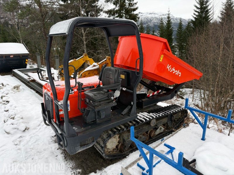 Kubota KC250-4 beltegående dumper kun 393 timer - med stativ for rør / stolper ol. - شيول صغير: صور 1 Kubota KC250-4 beltegående dumper kun 393 timer - med stativ for rør / stolper ol. - شيول صغير: صور 1