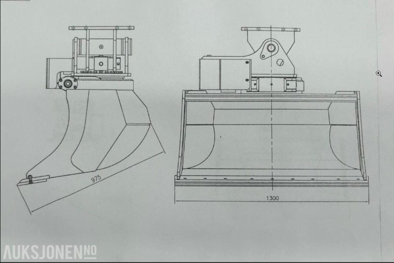 Pusseskuff 10T med 360 grader rotasjon og tilt. Egenvekt 530 kg - ملحقات - آلات البناء: صور 3 Pusseskuff 10T med 360 grader rotasjon og tilt. Egenvekt 530 kg - ملحقات - آلات البناء: صور 3
