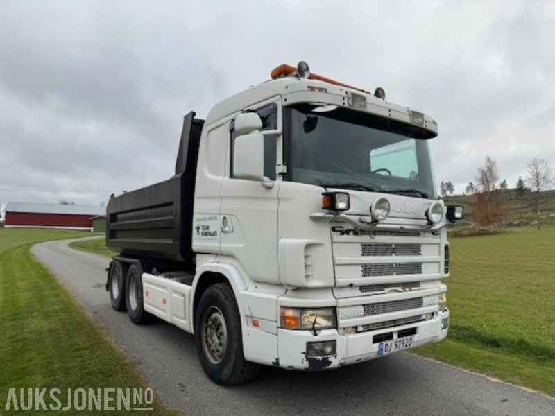 Scania 144G Tippbil – Perfekt for masse- og entreprenørkjøring - قلابات: صور 5 Scania 144G Tippbil – Perfekt for masse- og entreprenørkjøring - قلابات: صور 5