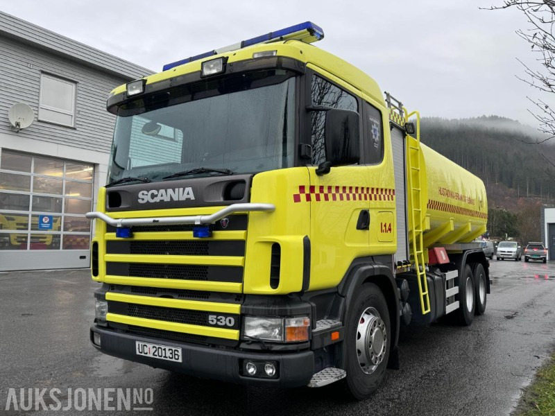 Scania R144 GB 530 - 6X2 - Brannbil / Tankbil - Ziegler FP 8/8 pumpe - 17 m3 tank - Helluft - المطافئ: صور 1 Scania R144 GB 530 - 6X2 - Brannbil / Tankbil - Ziegler FP 8/8 pumpe - 17 m3 tank - Helluft - المطافئ: صور 1
