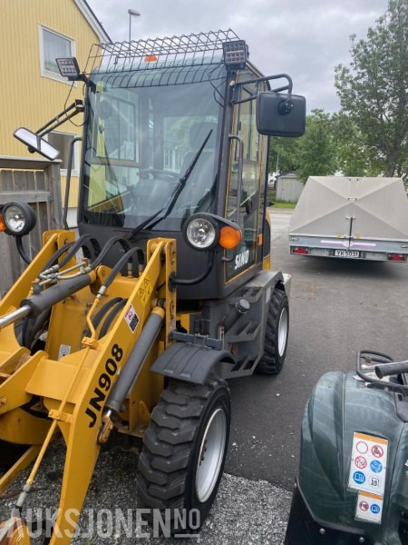 اللودر بعجل Sino 908 Hjullaster med skuffe og pallegaffler: صور 9