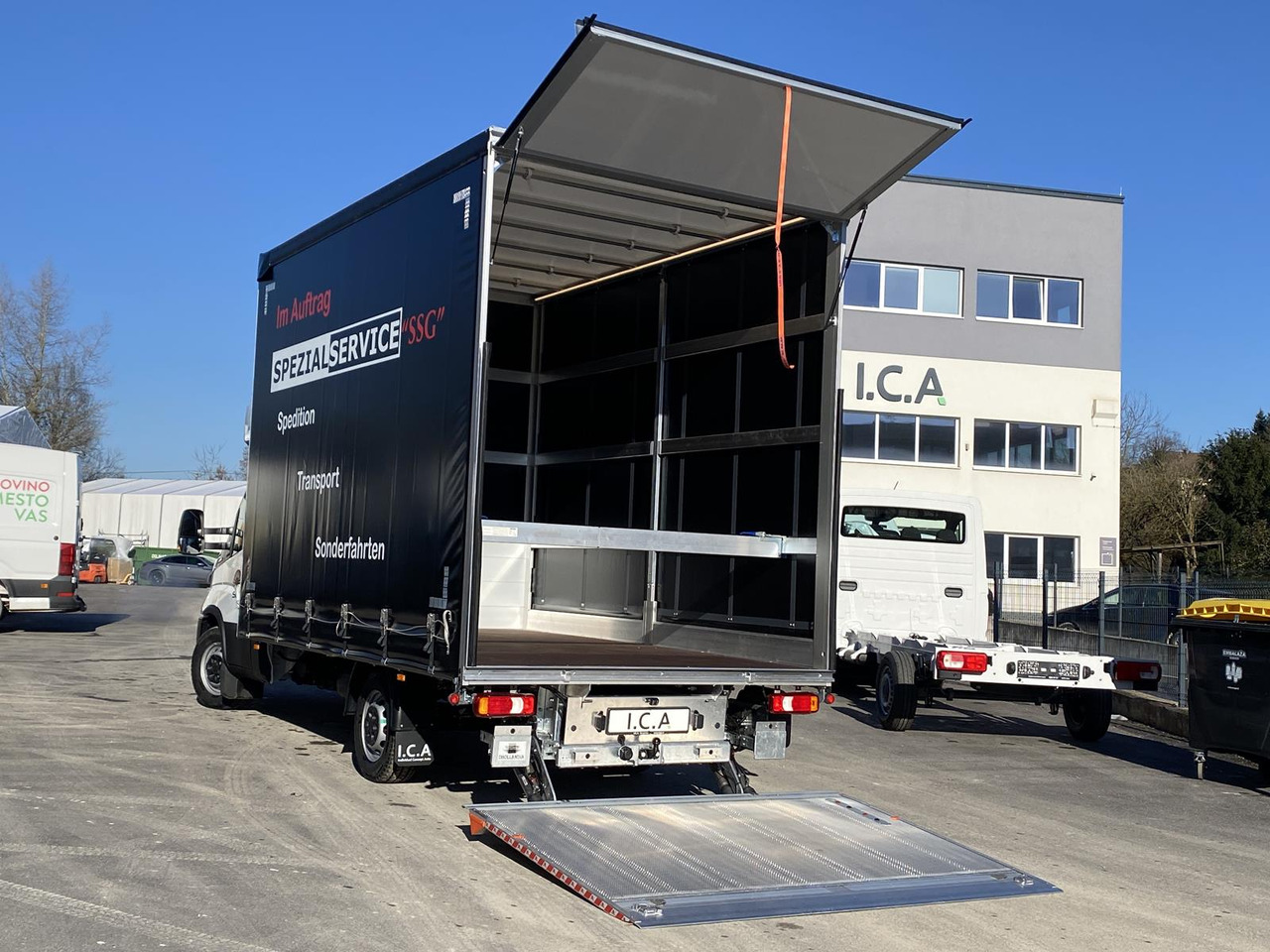IVECO DAILY 35S18HP  D30C | PRITSCHE PLANE + SCHLAFKABINE + LADERAMPE إيجار IVECO DAILY 35S18HP  D30C | PRITSCHE PLANE + SCHLAFKABINE + LADERAMPE: صور 15