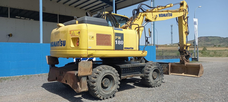 Komatsu PW180-7EO - حفارة على عجلات: صور 2 Komatsu PW180-7EO - حفارة على عجلات: صور 2