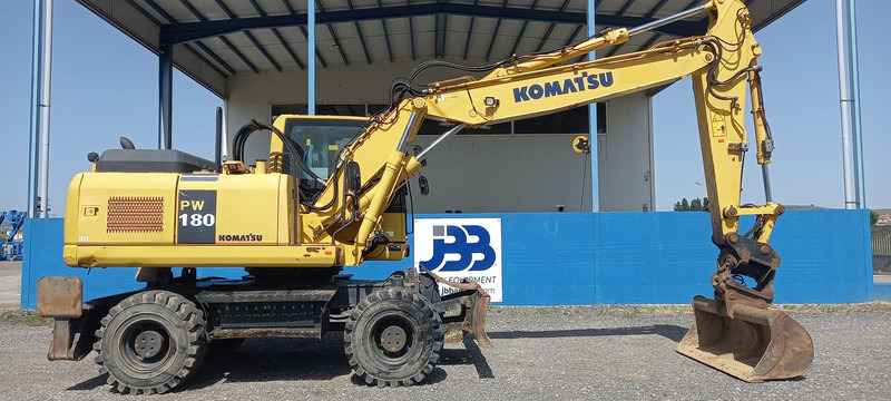 Komatsu PW180-7EO - حفارة على عجلات: صور 3 Komatsu PW180-7EO - حفارة على عجلات: صور 3