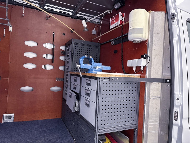 فان Mercedes-Benz Sprinter 314 2.2 CDI L2H2 Navigatie Inrichting Betimmering Cruise Control Navigatie 220v Omvormer Sidebars: صور 15