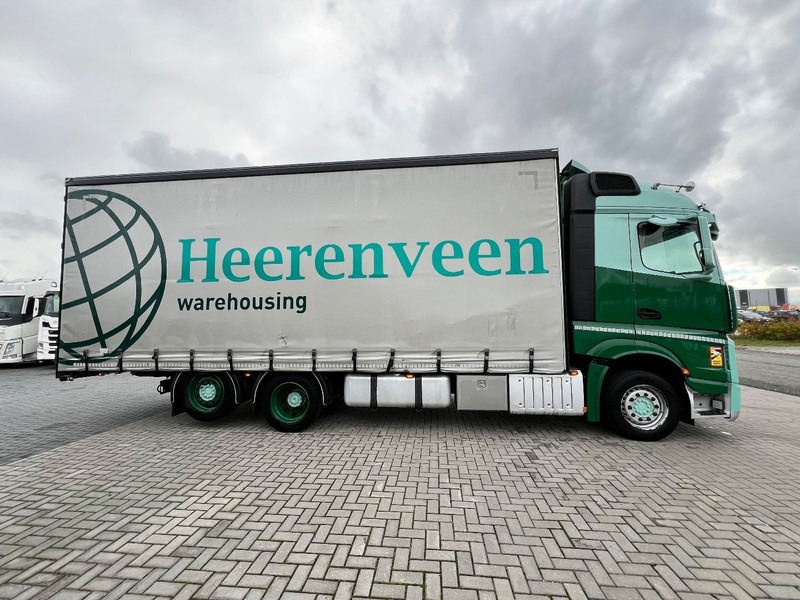 Mercedes-Benz Actros 2745 6x2 bakwagen Schuifzeilen - شاحنة ستارة: صور 2 Mercedes-Benz Actros 2745 6x2 bakwagen Schuifzeilen - شاحنة ستارة: صور 2