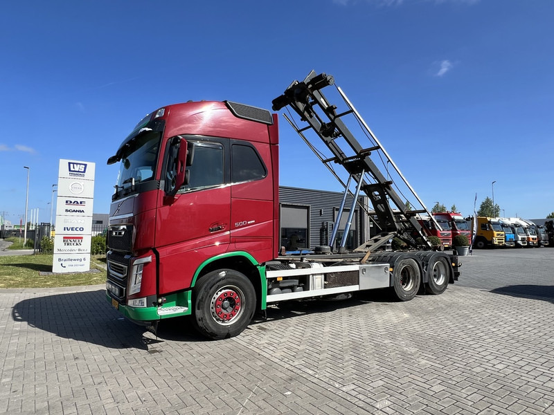 Volvo FH 500 6x2 Containersysteem Globetrotter / 10 Wheels / Cable systeem - شاحنة - نظام الكابلات: صور 1 Volvo FH 500 6x2 Containersysteem Globetrotter / 10 Wheels / Cable systeem - شاحنة - نظام الكابلات: صور 1