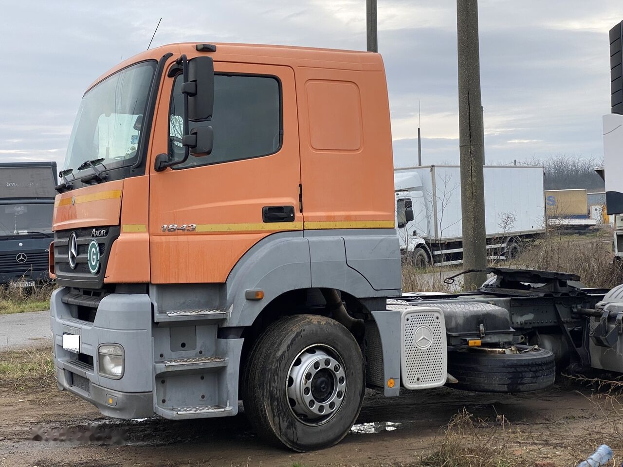 Mercedes-Benz Axor MP2 1843 - شاحنة جرار: صور 4 Mercedes-Benz Axor MP2 1843 - شاحنة جرار: صور 4