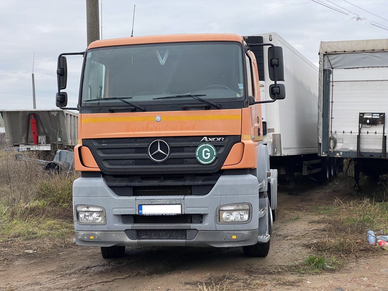 Mercedes-Benz Axor MP2 1843 - شاحنة جرار: صور 3 Mercedes-Benz Axor MP2 1843 - شاحنة جرار: صور 3