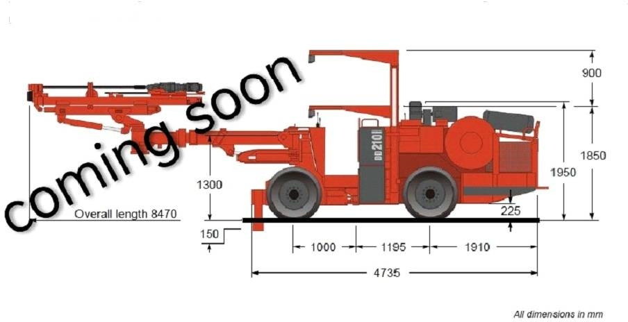 Sandvik DD 210 - آلة حفر الأنفاق: صور 1 Sandvik DD 210 - آلة حفر الأنفاق: صور 1