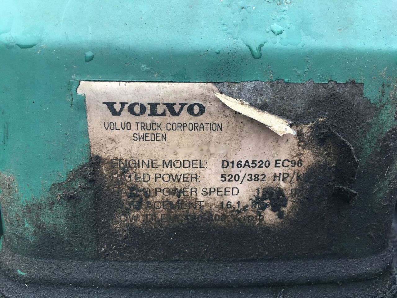 Volvo D16A520 truck - المحرك - شاحنة: صور 3 Volvo D16A520 truck - المحرك - شاحنة: صور 3