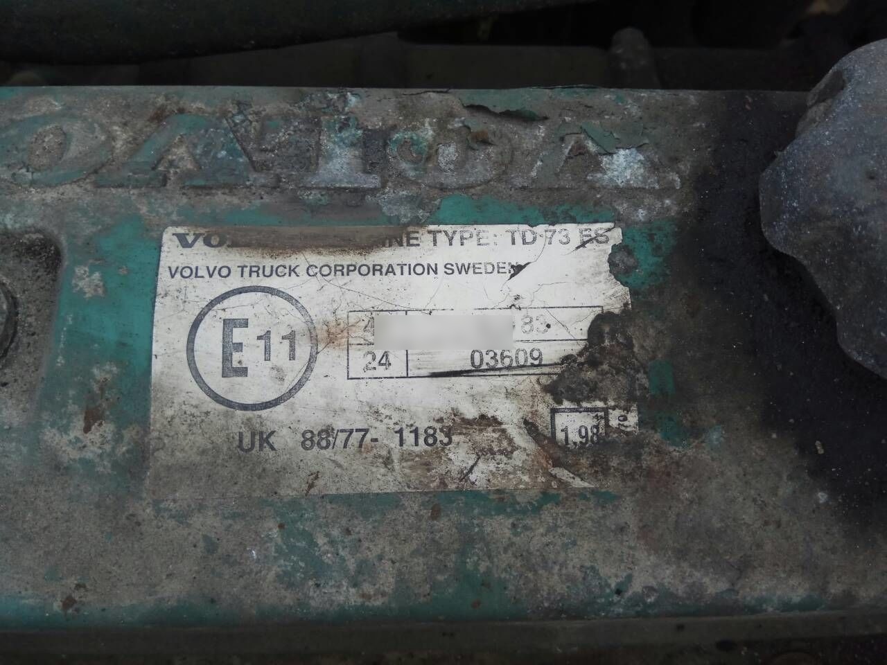 Volvo TD73E   Volvo FL7 - المحرك - شاحنة: صور 5 Volvo TD73E   Volvo FL7 - المحرك - شاحنة: صور 5