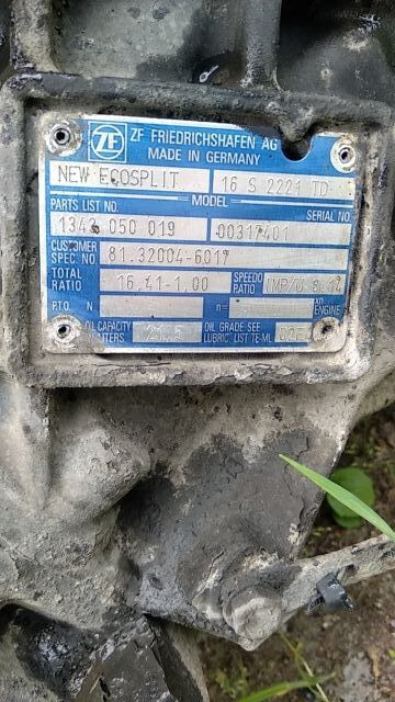 ZF New Ecosplit 16S2221TD truck - علبة التروس - شاحنة: صور 2 ZF New Ecosplit 16S2221TD truck - علبة التروس - شاحنة: صور 2
