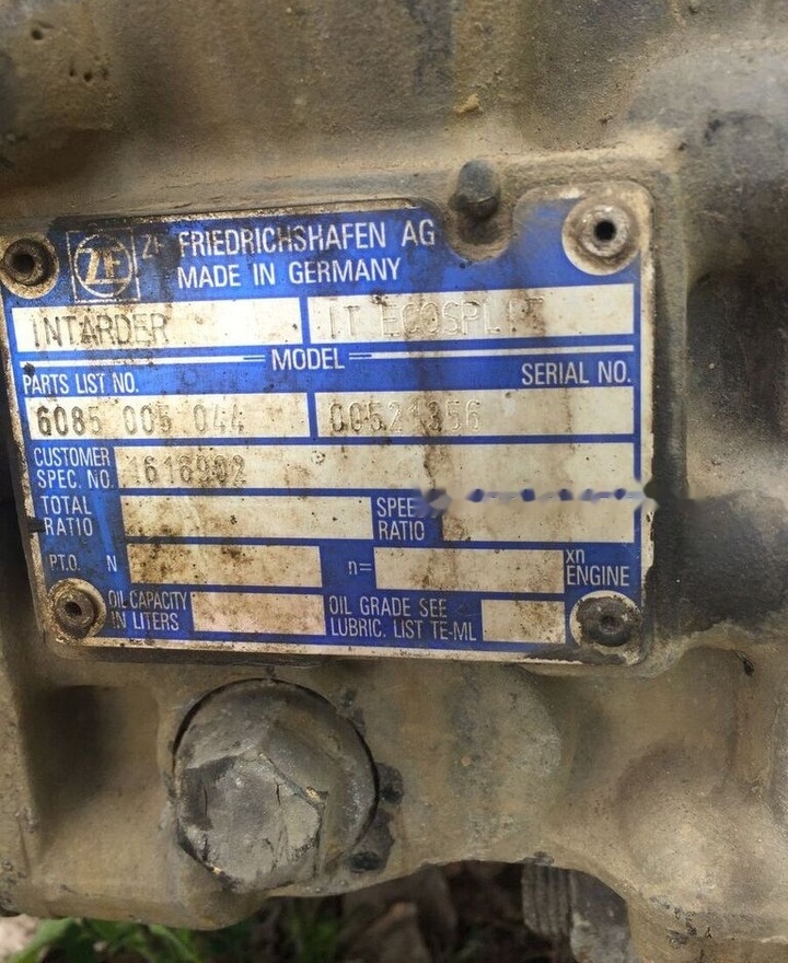 ZF New Ecosplit 16S2221TD truck - علبة التروس - شاحنة: صور 4 ZF New Ecosplit 16S2221TD truck - علبة التروس - شاحنة: صور 4