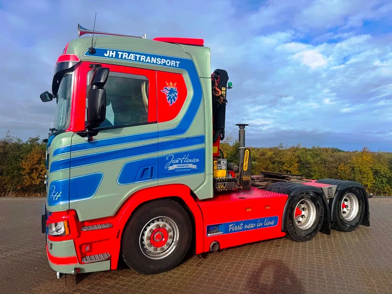 Scania R500 NGS Scania R500 inkl removable crane Palfinger 12 tons - شاحنة جرار: صور 5 Scania R500 NGS Scania R500 inkl removable crane Palfinger 12 tons - شاحنة جرار: صور 5