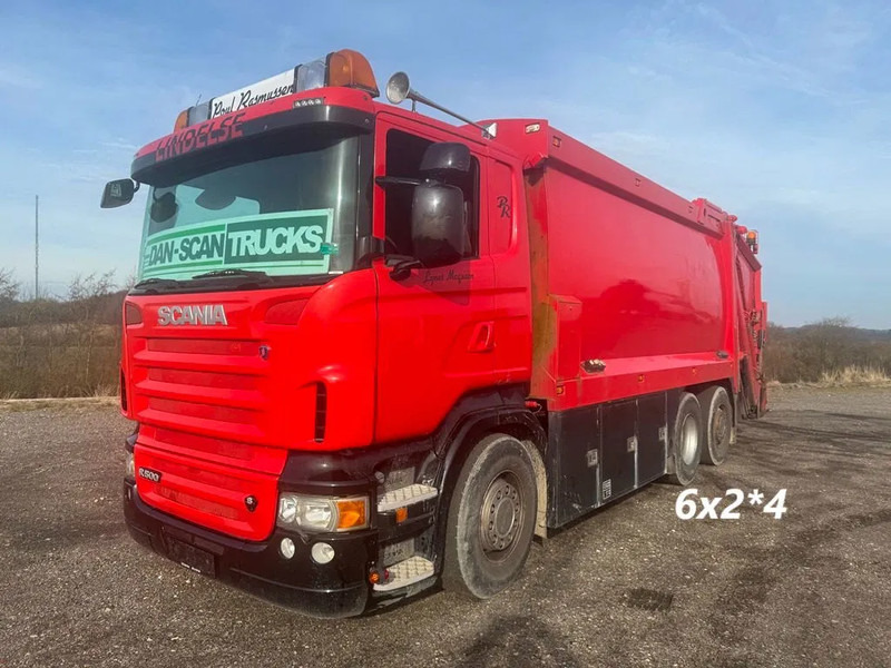 Scania R500 V8 For big garbage container box - شاحنة القمامة: صور 1 Scania R500 V8 For big garbage container box - شاحنة القمامة: صور 1