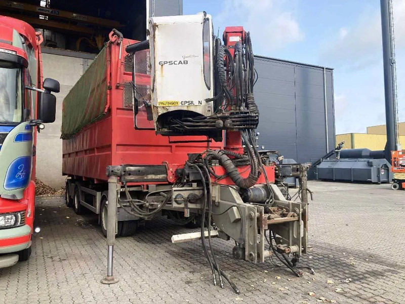Scania R580 V8 Inkl Palfinger Epsilon Crane. 3 way tipper. Air/ Air suspension. inkl Trailer - قلابات: صور 5 Scania R580 V8 Inkl Palfinger Epsilon Crane. 3 way tipper. Air/ Air suspension. inkl Trailer - قلابات: صور 5