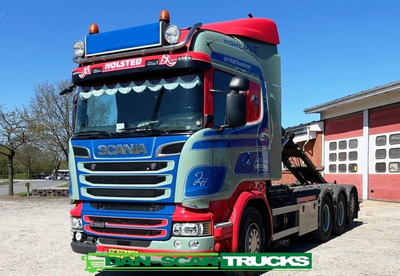 Scania R580 V8 hoglift. Air / Air suspension. - شاحنة ذات الخطاف: صور 1 Scania R580 V8 hoglift. Air / Air suspension. - شاحنة ذات الخطاف: صور 1