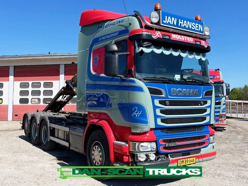 Scania R580 V8 hoglift. Air / Air suspension. - شاحنة ذات الخطاف: صور 2 Scania R580 V8 hoglift. Air / Air suspension. - شاحنة ذات الخطاف: صور 2