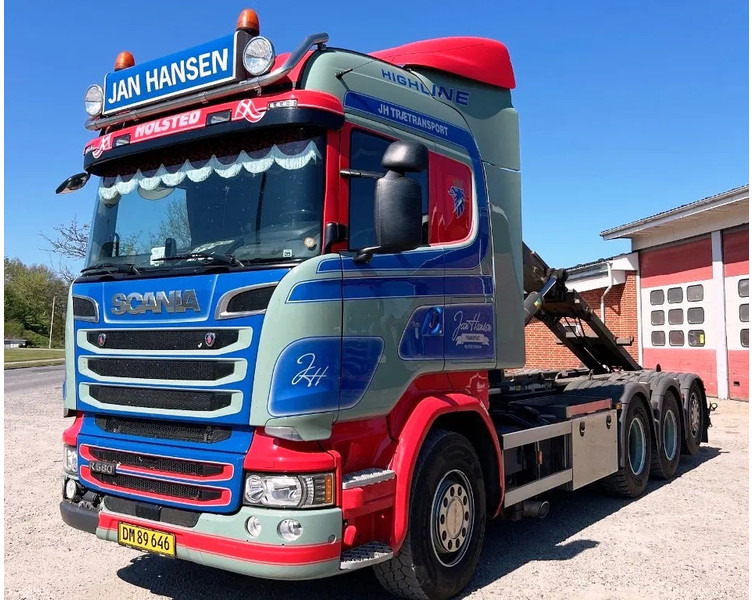 Scania R580 V8 hoglift. Air / Air suspension. - شاحنة ذات الخطاف: صور 3 Scania R580 V8 hoglift. Air / Air suspension. - شاحنة ذات الخطاف: صور 3