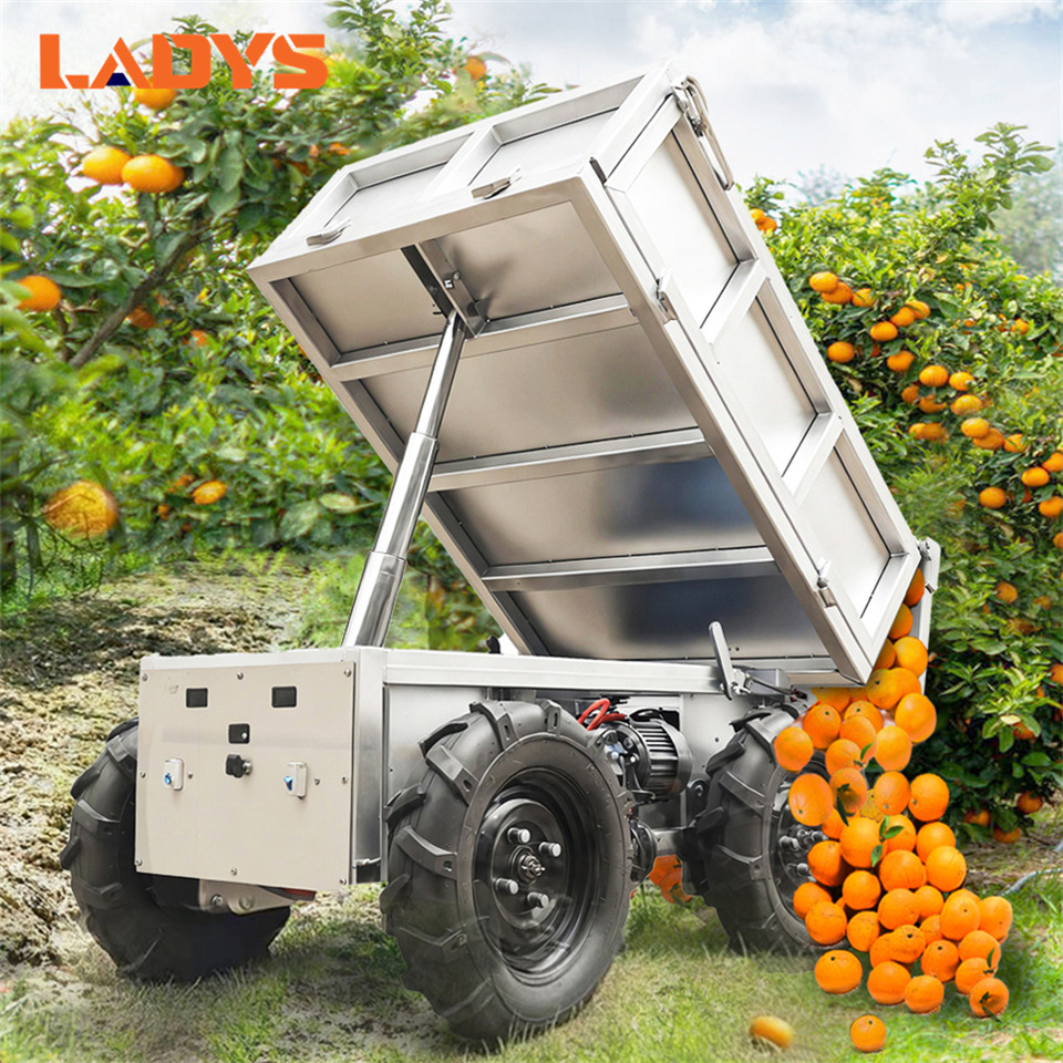 LADYS All-Terrain Four-Wheel Drive And Eight-Wheel Drive Transport Truck, Mountain Area Farm Orchard Greenhouse Construction Site Creeper Remote Control Electric Agricultural Transport Vehicle - اتفس: صور 2 LADYS All-Terrain Four-Wheel Drive And Eight-Wheel Drive Transport Truck, Mountain Area Farm Orchard Greenhouse Construction Site Creeper Remote Control Electric Agricultural Transport Vehicle - اتفس: صور 2