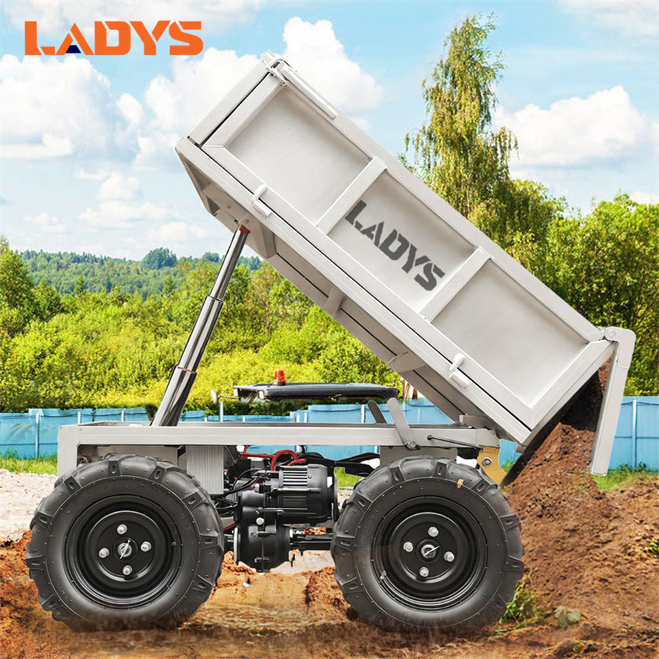 LADYS All-Terrain Four-Wheel Drive And Eight-Wheel Drive Transport Truck, Mountain Area Farm Orchard Greenhouse Construction Site Creeper Remote Control Electric Agricultural Transport Vehicle - اتفس: صور 3 LADYS All-Terrain Four-Wheel Drive And Eight-Wheel Drive Transport Truck, Mountain Area Farm Orchard Greenhouse Construction Site Creeper Remote Control Electric Agricultural Transport Vehicle - اتفس: صور 3