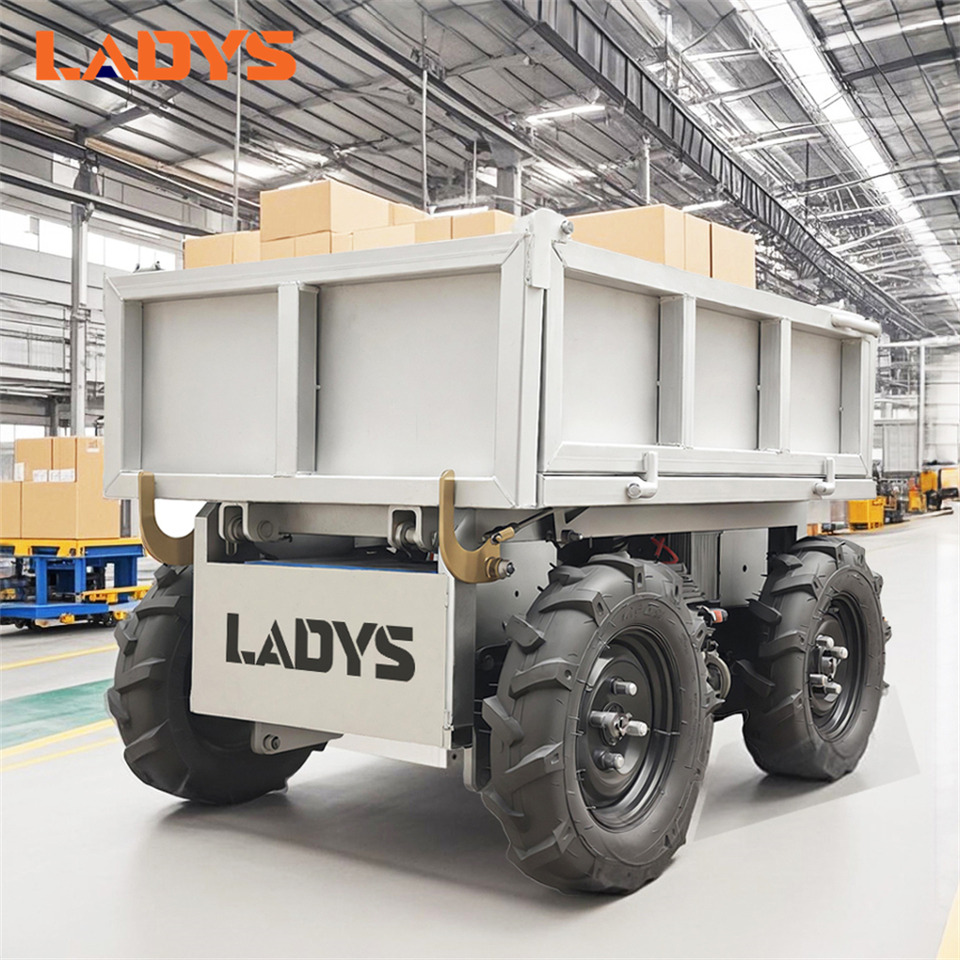 LADYS D-600 All-Terrain Four-Wheel Drive And Eight-Wheel Drive Transport Truck, Mountain Area Farm Orchard Greenhouse Construction Site Creeper Remote Control Electric Agricultural Transport Vehicle - اتفس: صور 5 LADYS D-600 All-Terrain Four-Wheel Drive And Eight-Wheel Drive Transport Truck, Mountain Area Farm Orchard Greenhouse Construction Site Creeper Remote Control Electric Agricultural Transport Vehicle - اتفس: صور 5