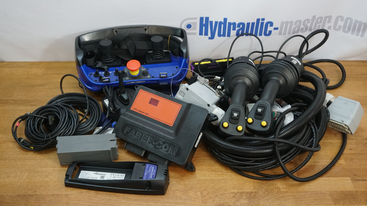 مقطورة الغابات Set SPV with Scanreco RC400 8 Functions Hiab, Palfinger, Fassi: صور 9