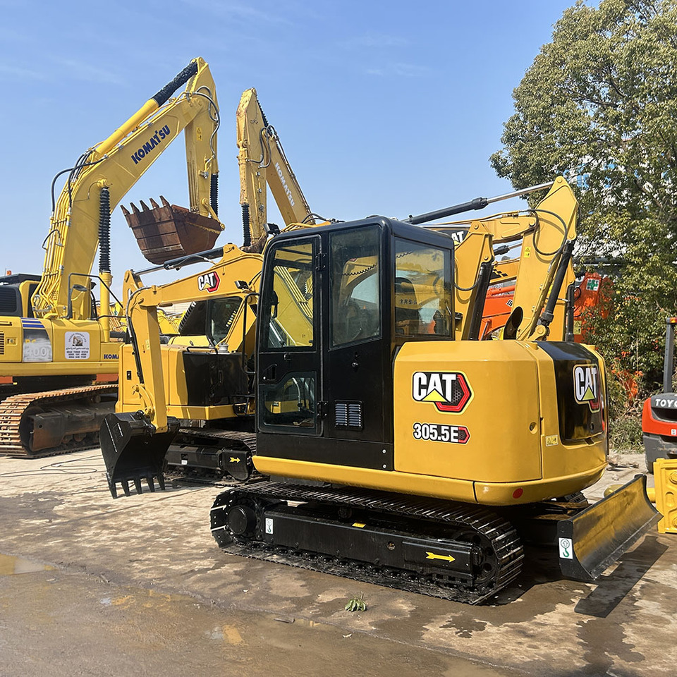 CAT 305.5E2 Excavator - حفارات زحافة: صور 1 CAT 305.5E2 Excavator - حفارات زحافة: صور 1