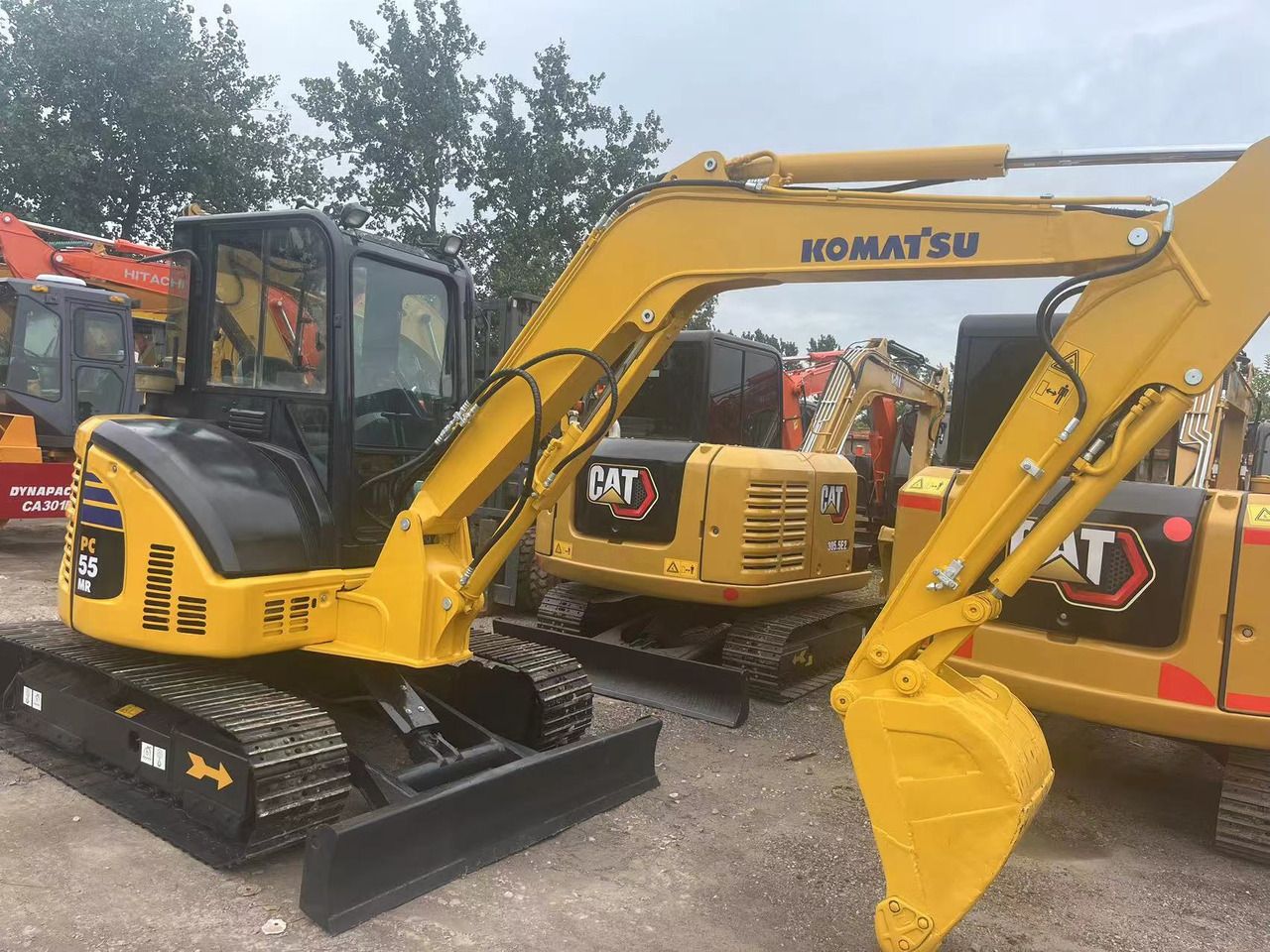 Komatsu PC55MR - حفارة مصغرة: صور 5 Komatsu PC55MR - حفارة مصغرة: صور 5