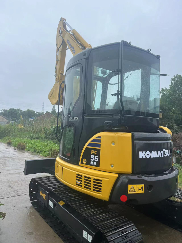 Komatsu PC55MR - حفارة مصغرة: صور 1 Komatsu PC55MR - حفارة مصغرة: صور 1