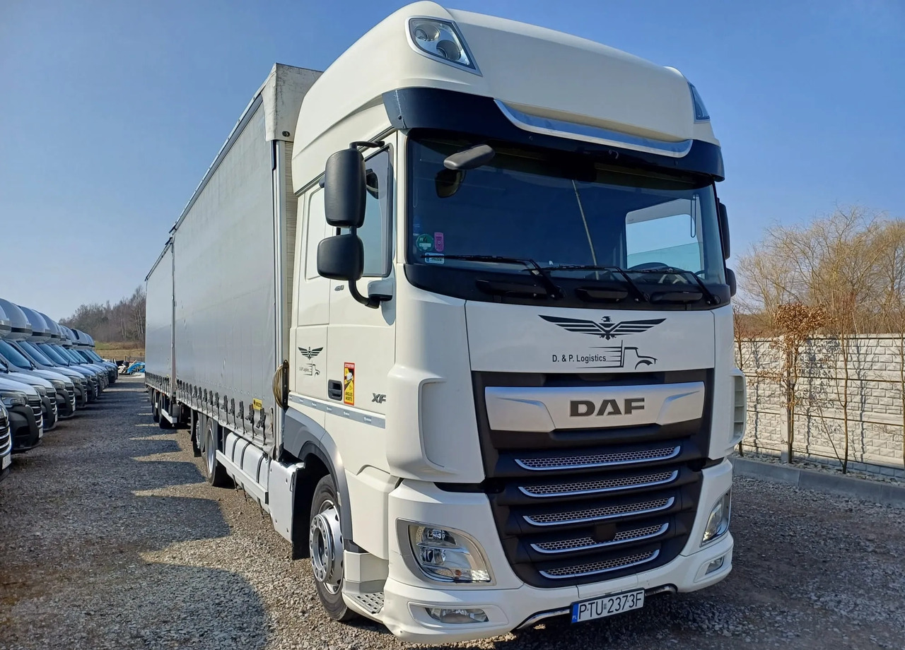 DAF XF 480 SUPER SPACE CAB / ZESTAW TANDEM PRZEJAZDOWY 120m3 - شاحنة ستارة: صور 5 DAF XF 480 SUPER SPACE CAB / ZESTAW TANDEM PRZEJAZDOWY 120m3 - شاحنة ستارة: صور 5