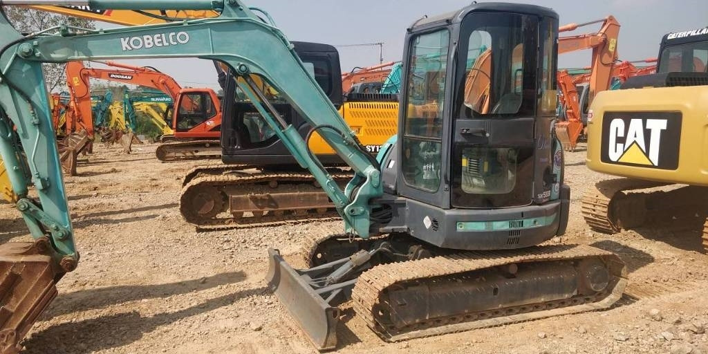Kobelco SK 55 SR - حفارة مصغرة: صور 1 Kobelco SK 55 SR - حفارة مصغرة: صور 1
