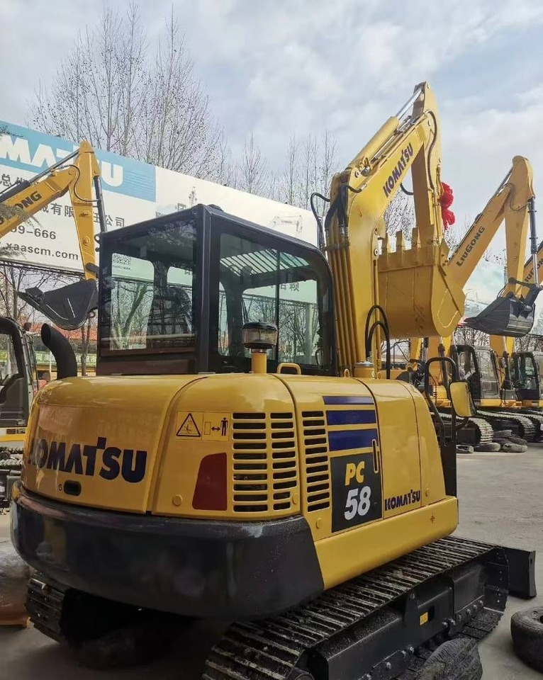 Komatsu PC 58 - حفارة مصغرة: صور 2 Komatsu PC 58 - حفارة مصغرة: صور 2